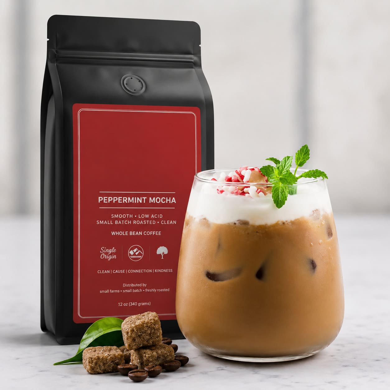 Mint Mocha Mushroom Coffee